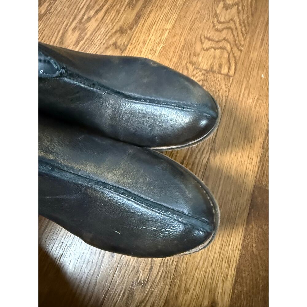 Diba True Look Down Black and Gold Booties Size 8.5 - Picture 8 of 9